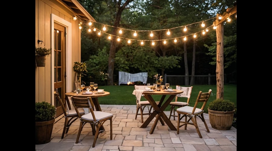 Illuminate Your Outdoor Space: 44 Best Decorative Bistro Lights for Cozy Ambiance and Mood