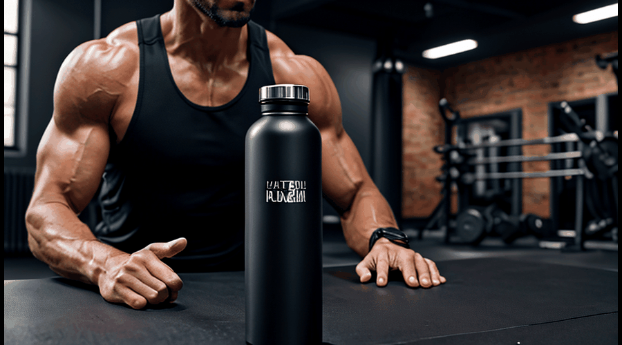 Black Water Bottles