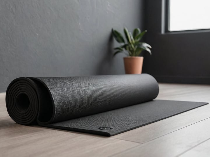 Black Yoga Mats-3