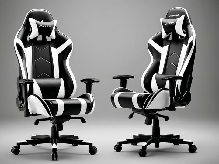 Black and White Gaming Chairs-2