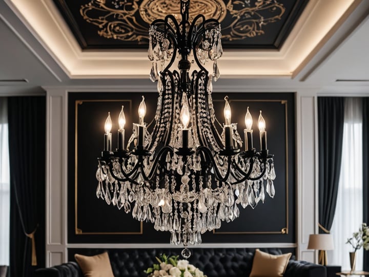 Black-And-Crystal-Chandelier-2