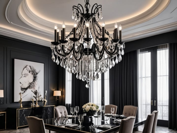 Black-And-Crystal-Chandelier-4