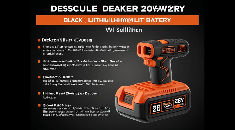 A detailed roundup of Black and Decker's 20V lithium batteries, comparing specifications, runtime, and compatibility across their tool lineup.