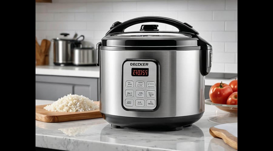 Explore the top Black & Decker rice cookers, designed to perfectly cook and serve flavorful rice for your meals, perfect for your kitchen.