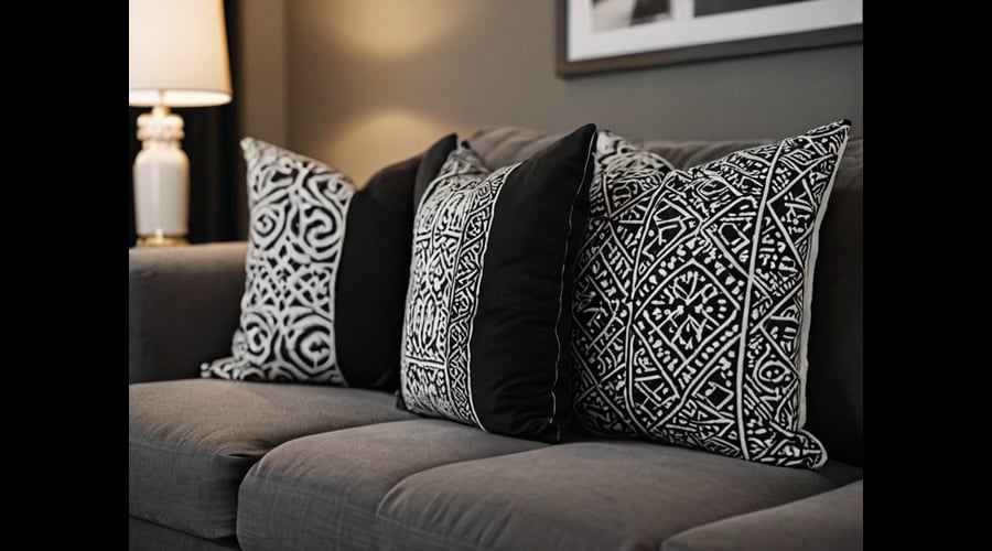 Discover the perfect blend of modern style and cozy comfort with our roundup of the best black and white throw pillows, offering a wide range of options for your decorating needs.