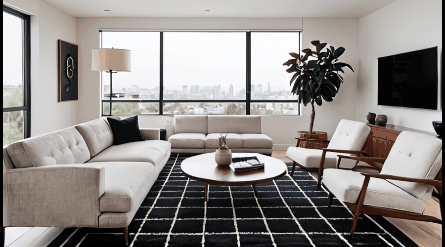 Discover the top black area rugs available in the market, meticulously curated for style, durability, and affordability, perfect for adding a touch of elegance to your home.