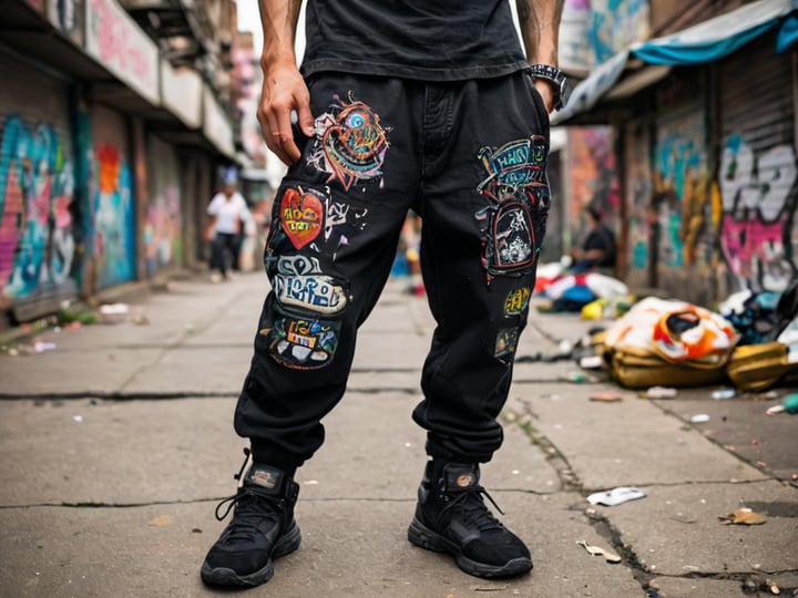 Black-Baggy-Pants-2