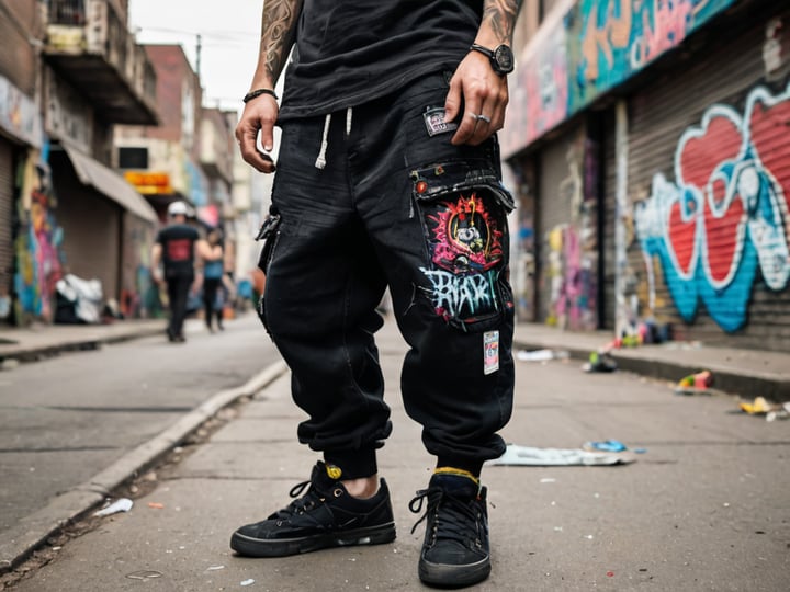 Black-Baggy-Pants-3
