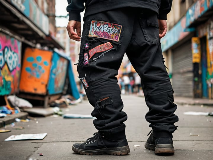 Black-Baggy-Pants-4