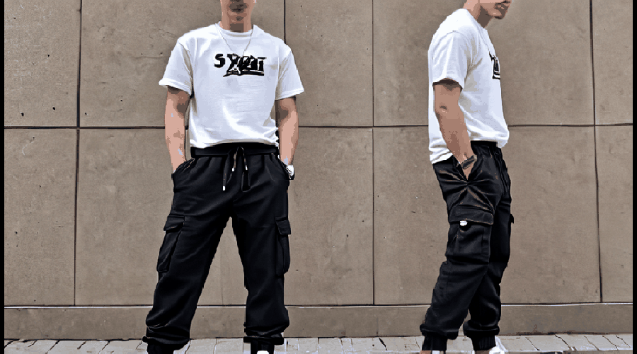 Black Cargo Pants Joggers