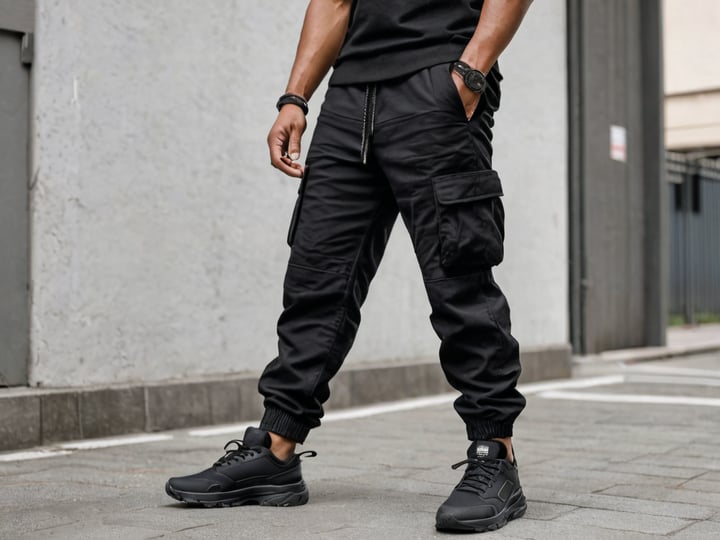 Black-Cargo-Pants-Joggers-4