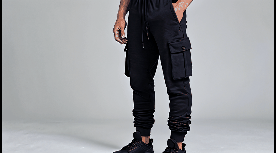 Black Cargo Sweatpants