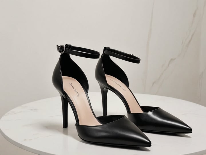 Black-Closed-Toe-Heels-With-Ankle-Strap-5
