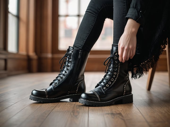 Black-Combat-Boots-Women-2