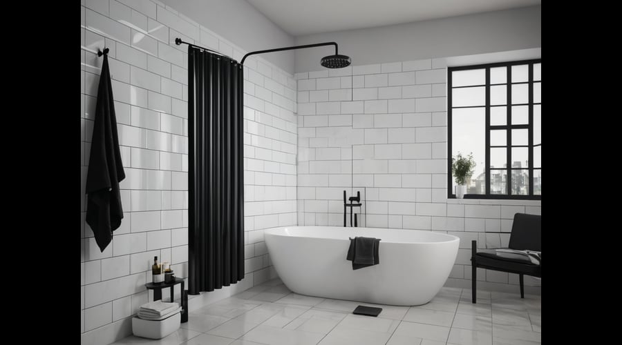 Explore the top-rated black curved shower rods on the market, offering innovative designs, durability, and easy installation for a modern and stylish bathing experience.