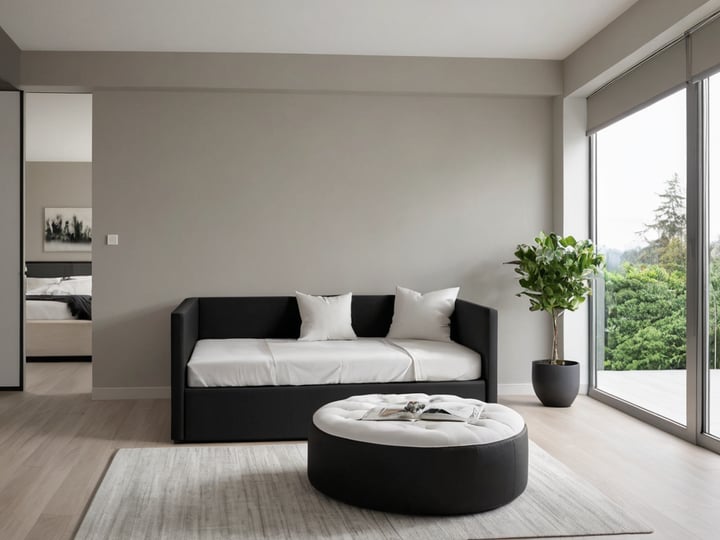 Black-Daybed-With-Trundle-3