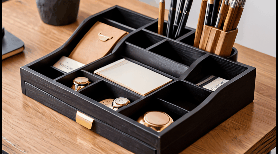 A comprehensive roundup of the best black desk organizers currently available on the market. This article helps readers find the perfect storage solution for their work or study space.