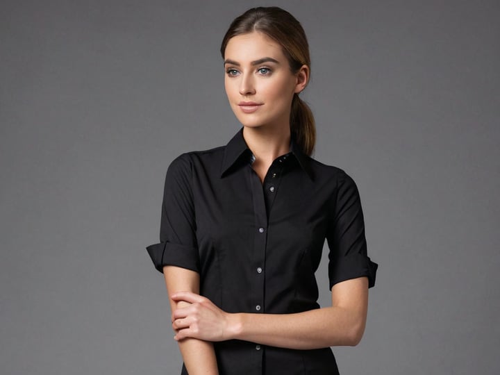 Black-Dress-Shirt-Women-2