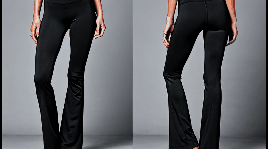 Black Flare Yoga Pants