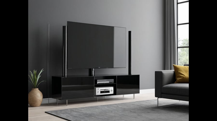 Looking for the perfect black glass TV stand? Our expert review examines the most premium options, highlighting their sleek design, stability, and elegant finish.