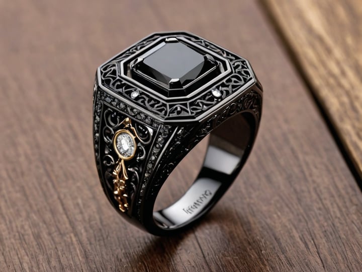 Black-Gold-Mens-Rings-2