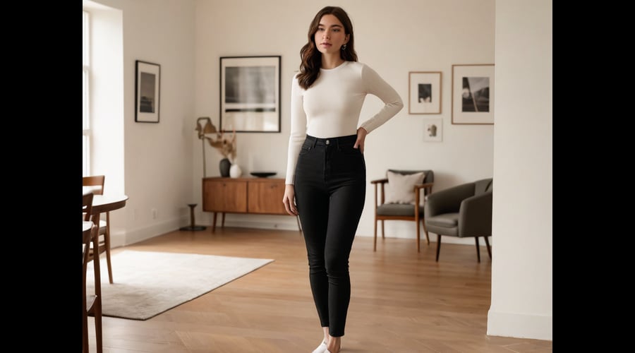 Experience fashionable elegance with our roundup of the best black high waisted jeans, perfect for creating a polished and timeless look. Discover the collection!
