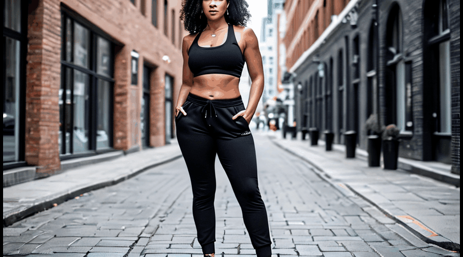 Discover the perfect blend of style and function in our roundup of the top Black Joggers for women, featuring the latest fashion trends and innovative designs for your active lifestyle.