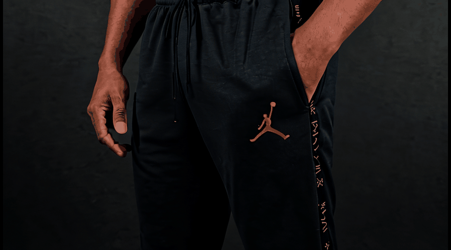 Black Jordan Sweatpants