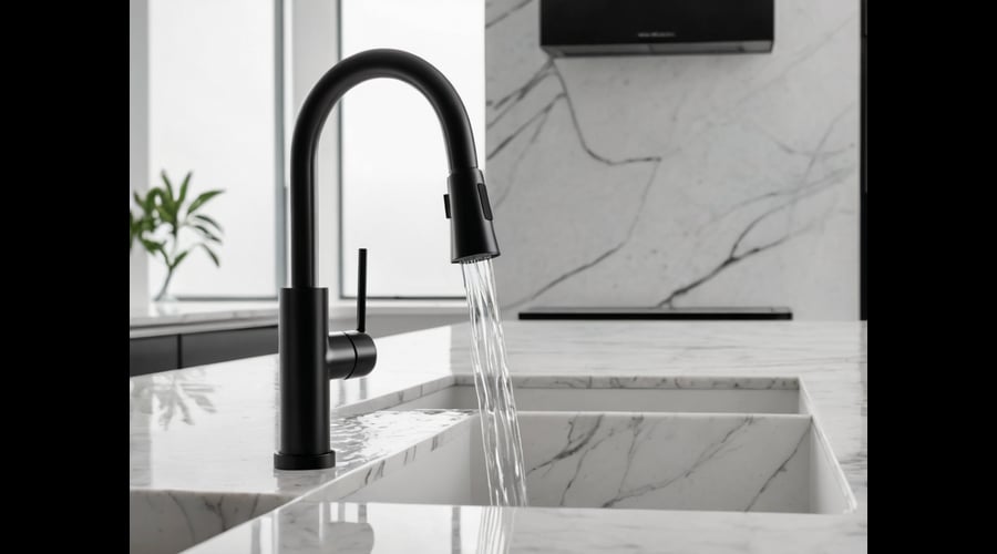 Find the perfect black kitchen faucet for your space with our curated collection, featuring durable, stylish options in various finishes and price points.