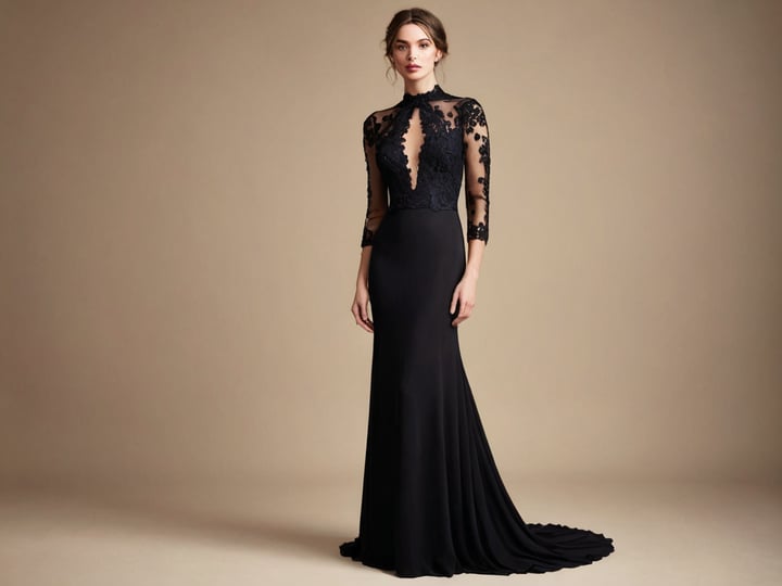 Black-Lace-Dress-With-Sleeves-2