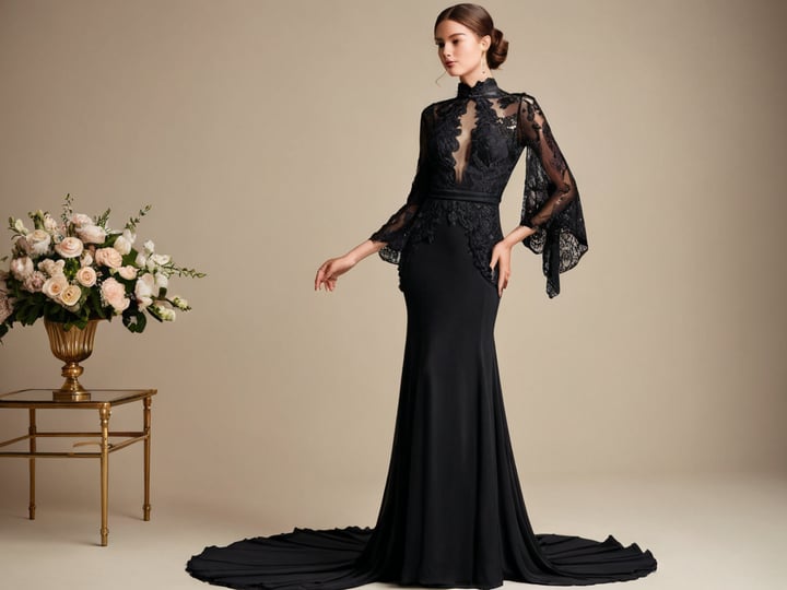 Black-Lace-Dress-With-Sleeves-3