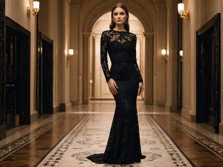 Black-Lace-Long-Sleeve-Dresses-6