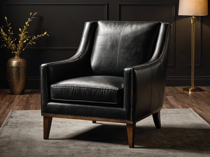 Black-Leather-Accent-Chair-4