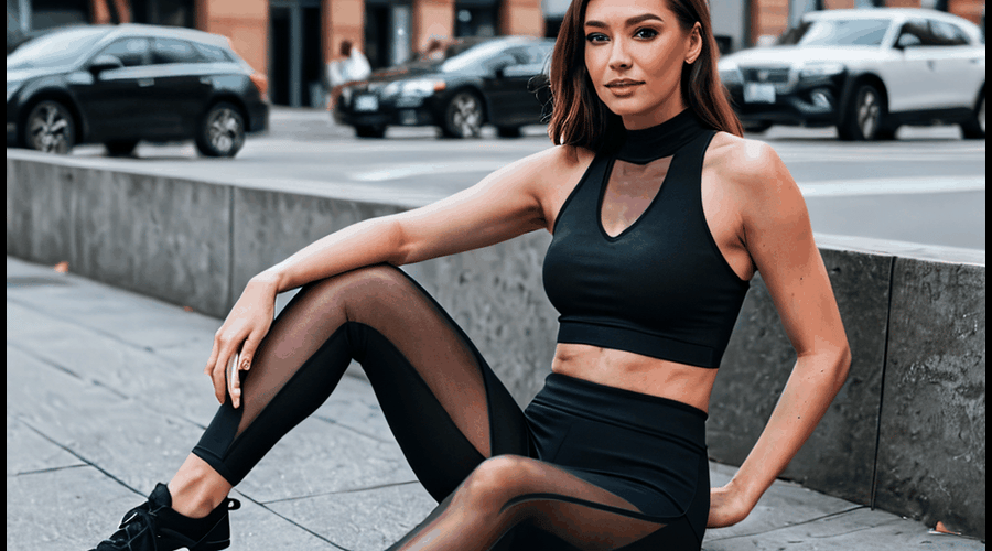 Black Mesh Leggings