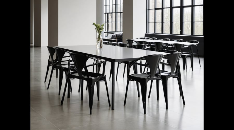 Discover the top black metal chairs, designed for durability, comfort, and a sleek, stylish look. Explore our roundup of the best options available for your home or office space.