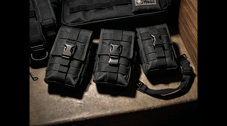 Our Black Molle Pouches roundup examines the best options available, highlighting their durable Molleweb construction and versatile mounting capabilities for tactical gear.