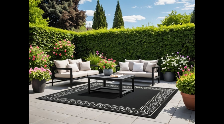 Discover top-rated black outdoor rugs for your patio in our comprehensive roundup, featuring design, functionality, and reviews to assist in your decision-making process.