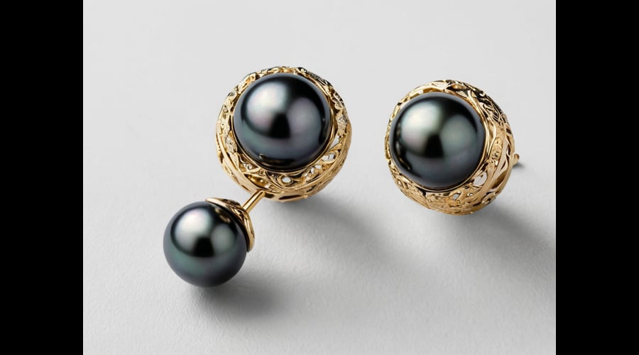 A curated selection of the most luxurious and perfectly-sized black pearl earrings, featuring options for every budget and style preference.