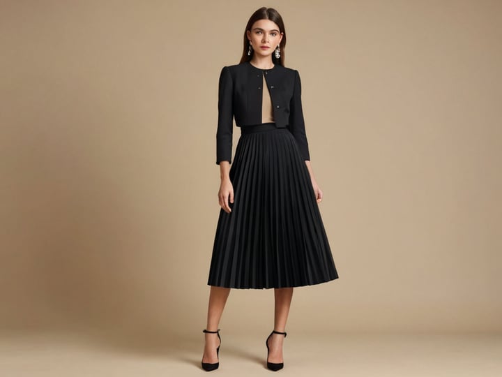 Black-Pleated-Midi-Skirt-2