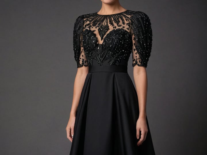 Black-Puff-Sleeve-Dress-6