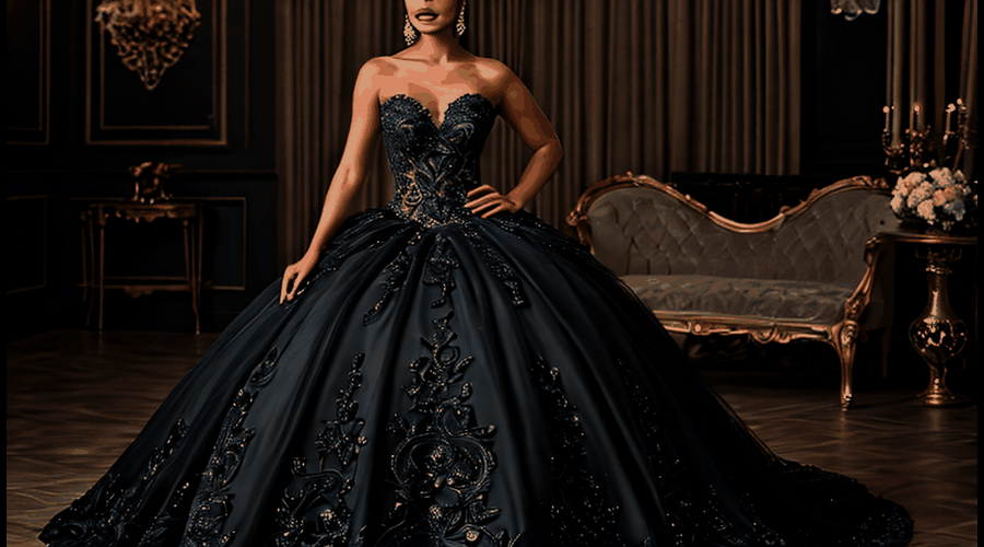 Black Quinceanera Dresses