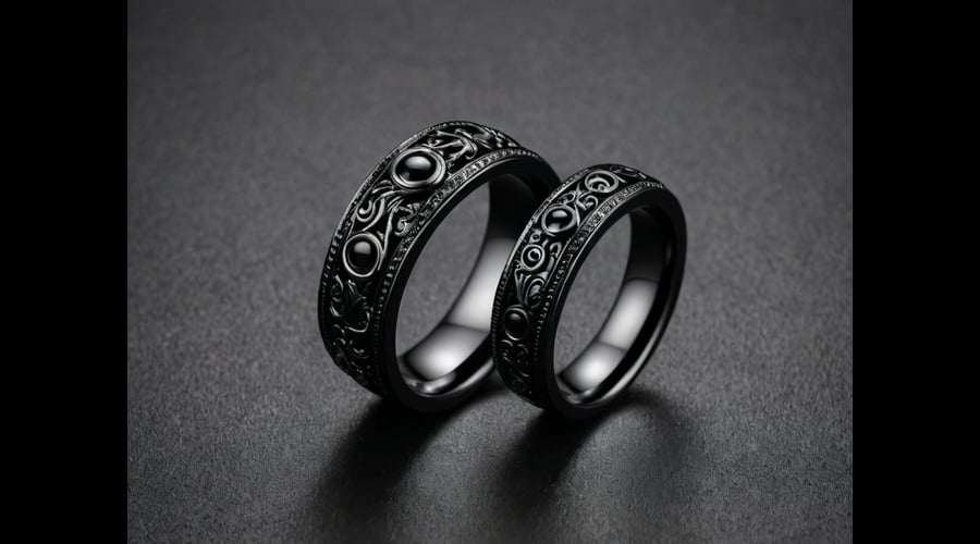 Our black rings for women collection features polished and plated options in various styles, from simple solitaires to intricate designs. Perfect for everyday wear or special occasions.