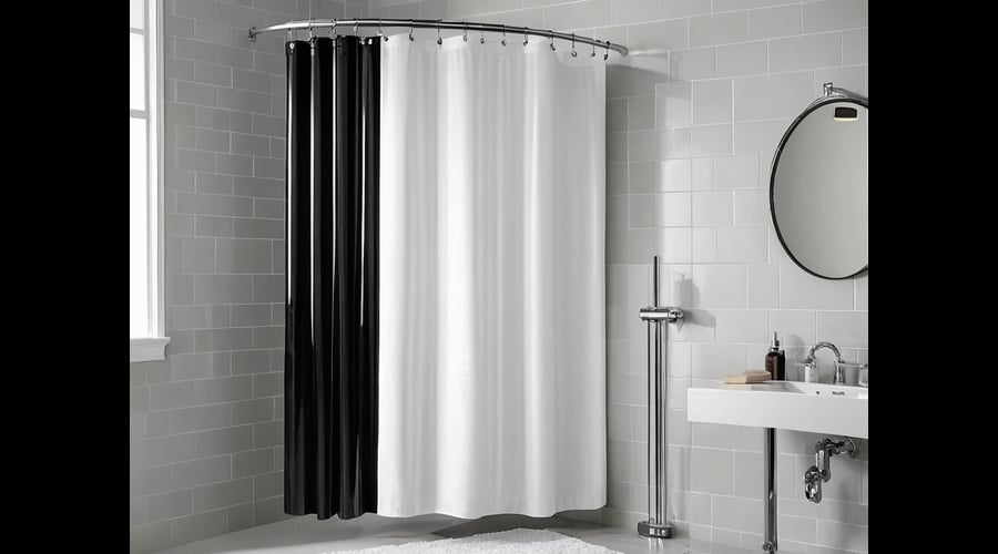 Discover the top black shower curtain rods on the market in this comprehensive roundup, featuring stylish and functional options for the perfect match to your shower ensemble.
