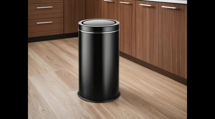 Our comprehensive black stainless steel trash can roundup examines durable, stylish options that maintain cleanliness while complementing any kitchen or bathroom decor.