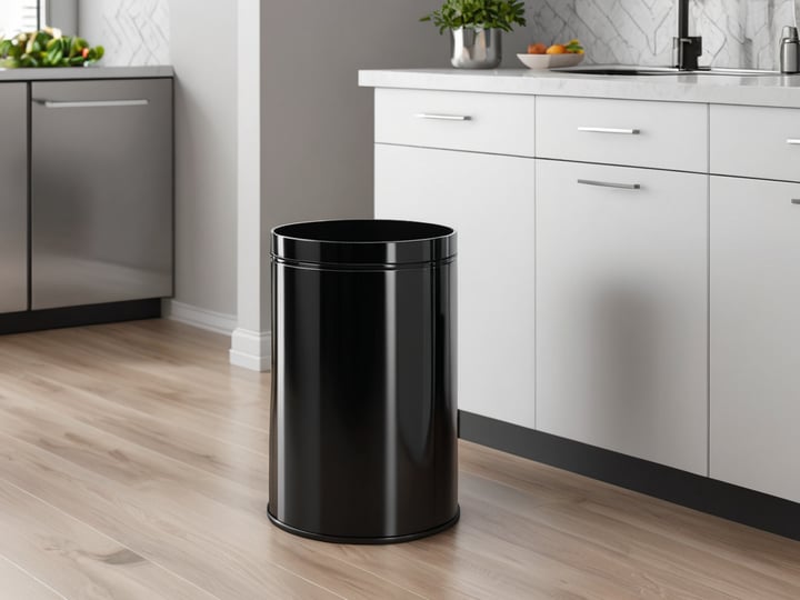 Black-Stainless-Steel-Trash-Can-3