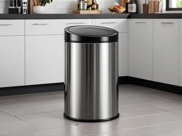 Black-Stainless-Steel-Trash-Can-5