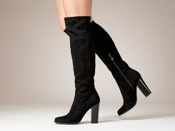 Black-Suede-Knee-High-Boots-5