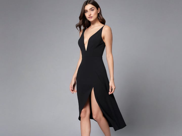 Black-V-Neck-Dresses-3