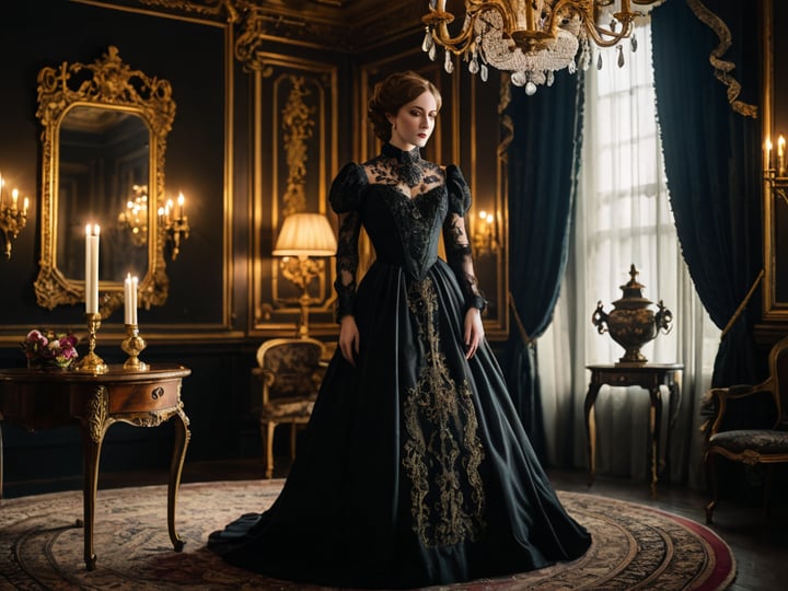 Black-Victorian-Dress-5