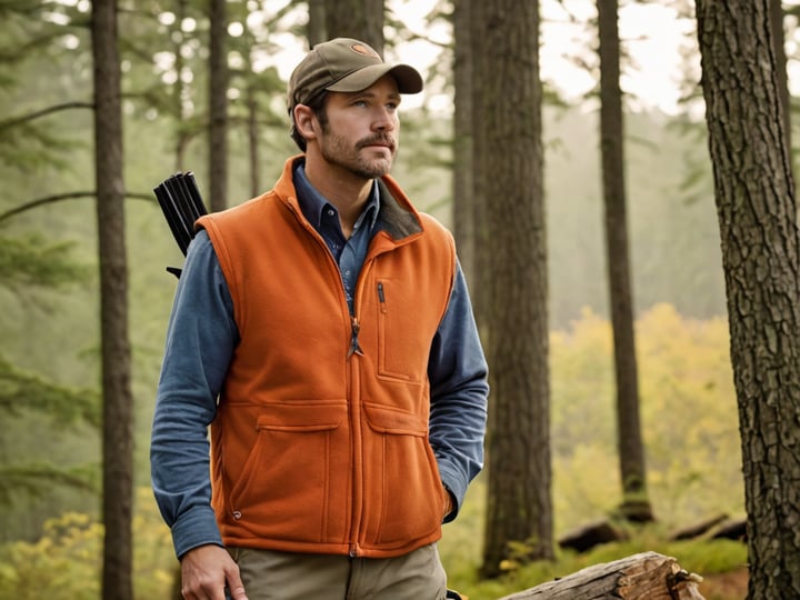 Blaze-Orange-Fleece-Vest-2